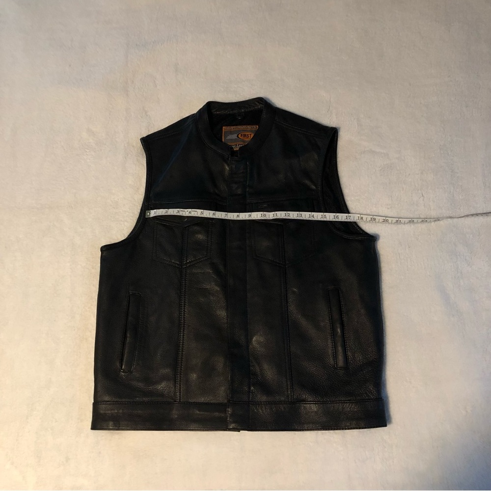 First Manufacturing Sharp Shooter Motorcycle Leat… - image 8